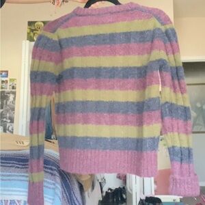 wool striped sweater